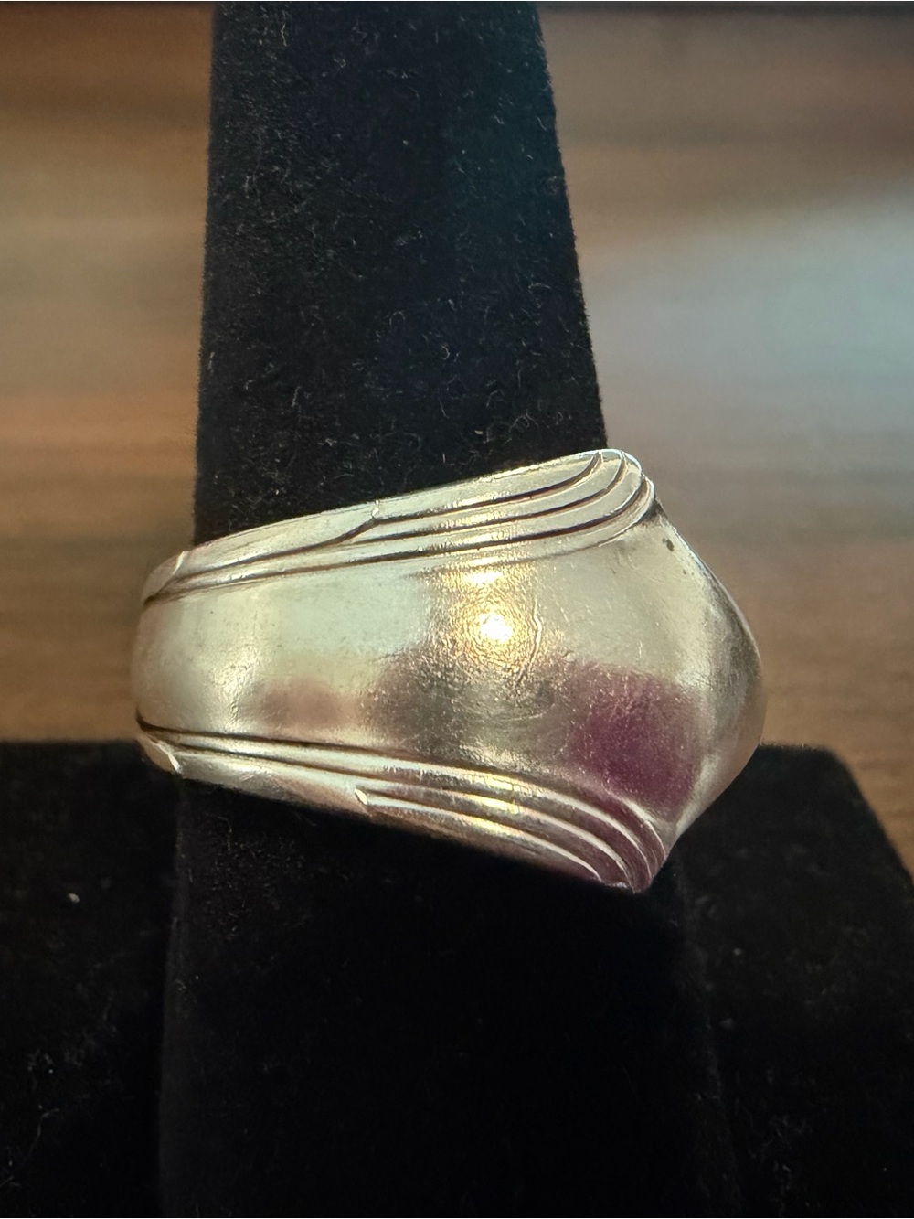 Silver Plated Spoon Ring